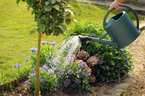 Protective equipment and careful handling in garden work
