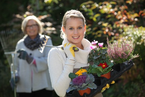 Payment and invoice terms for a garden service